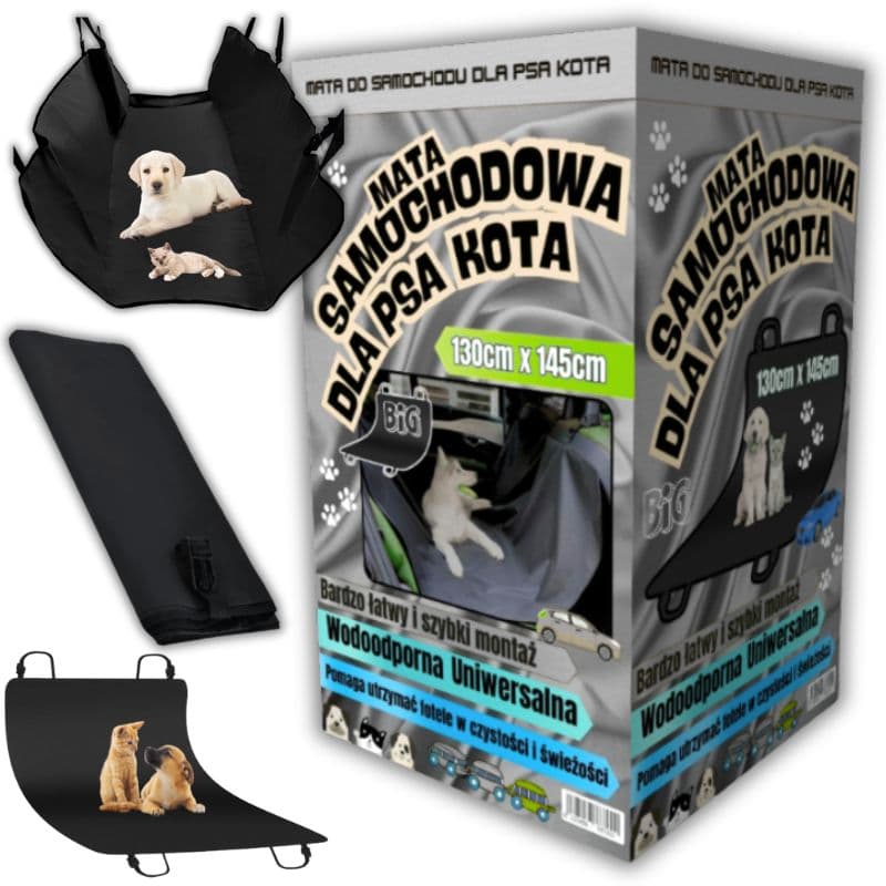 Ax00_tds0701_Mata dla psa kota samochodowa