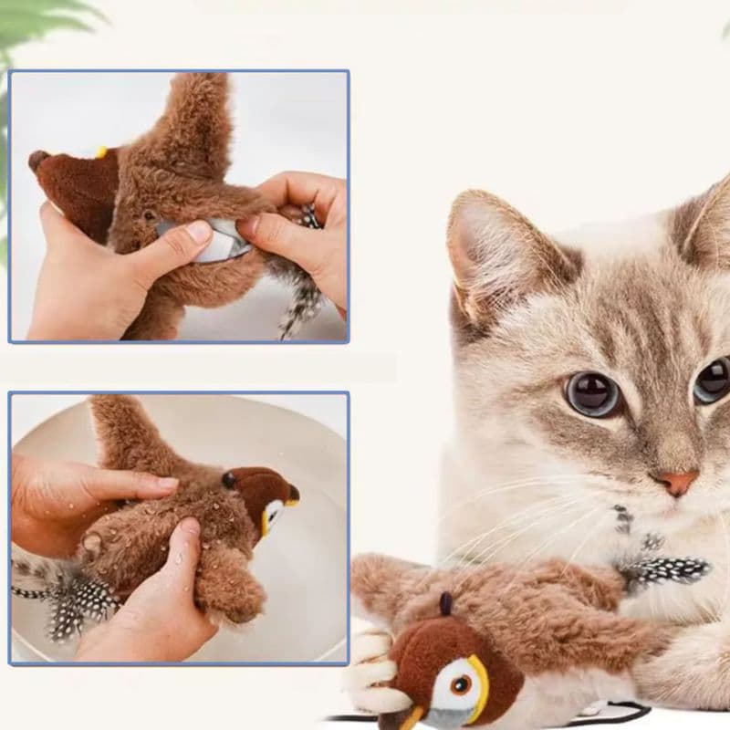 AX00_tds0683_Zabawka dla kota ptaszek USB